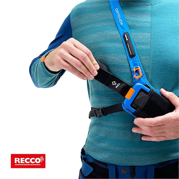 Avalanche Transceiver ORTOVOX DIRACT VOICE blue ocean - 4