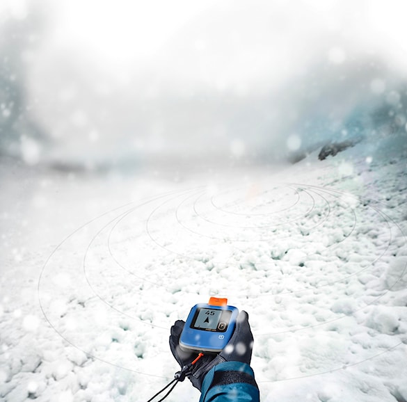 Avalanche Transceiver ORTOVOX DIRACT VOICE blue ocean - 6