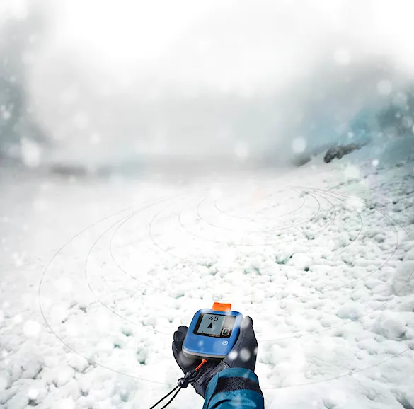 Avalanche Transceiver ORTOVOX DIRACT VOICE blue ocean - 6