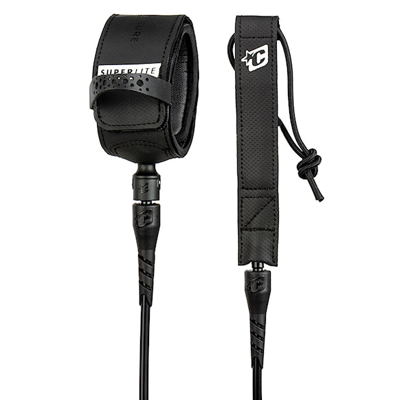 Surfboard Leash Creatures Superlite Pro 8 black silver - 2