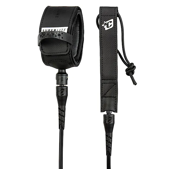 Surfboard Leash Creatures Superlite Pro 8 black silver - 2