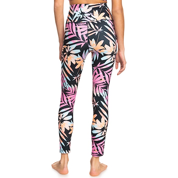 Fitness legíny Roxy Heart Into It Ankle Legging PT anthracite zebra jungle 2023 - 3