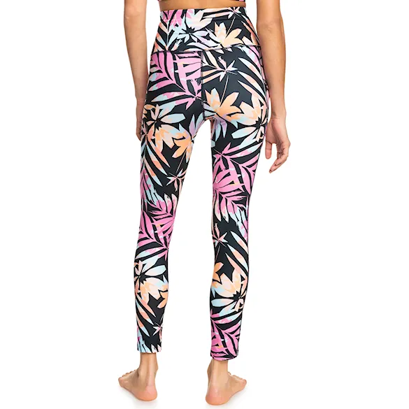 Fitness legíny Roxy Heart Into It Ankle Legging PT anthracite zebra jungle 2023 - 3