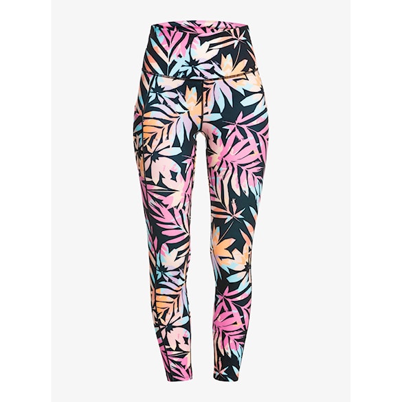 Fitness legíny Roxy Heart Into It Ankle Legging PT anthracite zebra jungle 2023 - 5