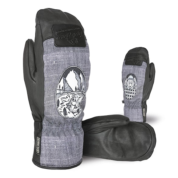 Rukavice na snowboard Level Joker Mitt dark 2021 - 1