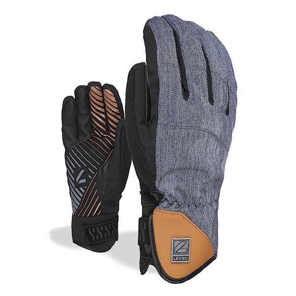 Rukavice na snowboard Level Suburban blue/grey 2020 - 1