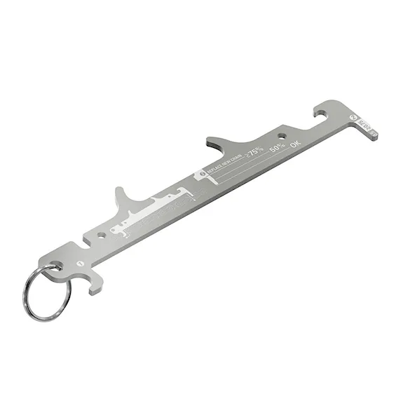 Měrka řetězu Lezyne Chain Gauge silver - 2