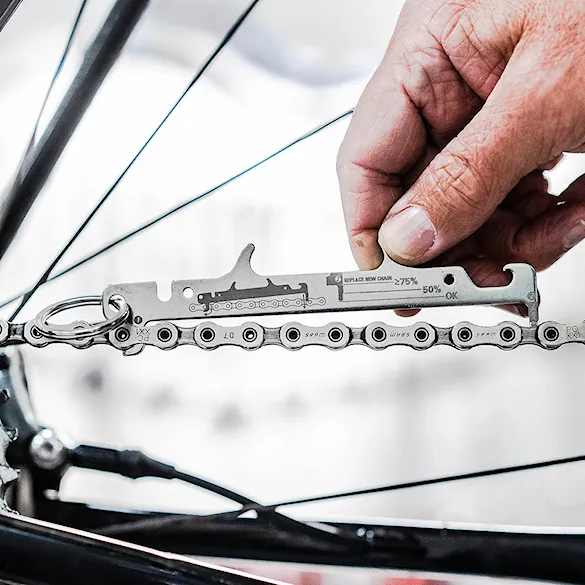 Měrka řetězu Lezyne Chain Gauge silver - 3