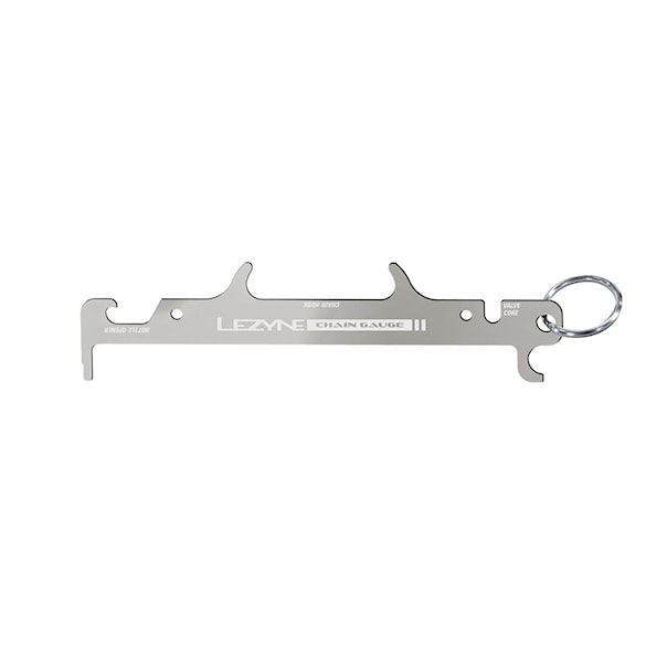Měrka řetězu Lezyne Chain Gauge silver - 4