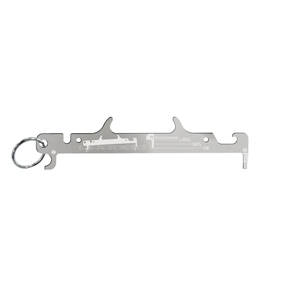 Měrka řetězu Lezyne Chain Gauge silver - 6