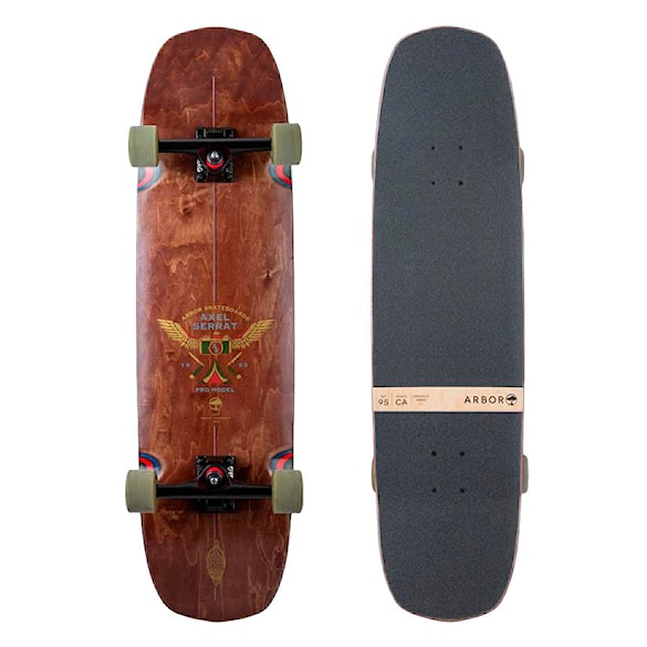 Longboard Arbor Axel Serrat Pro 34 Crosscut 2020 - 1