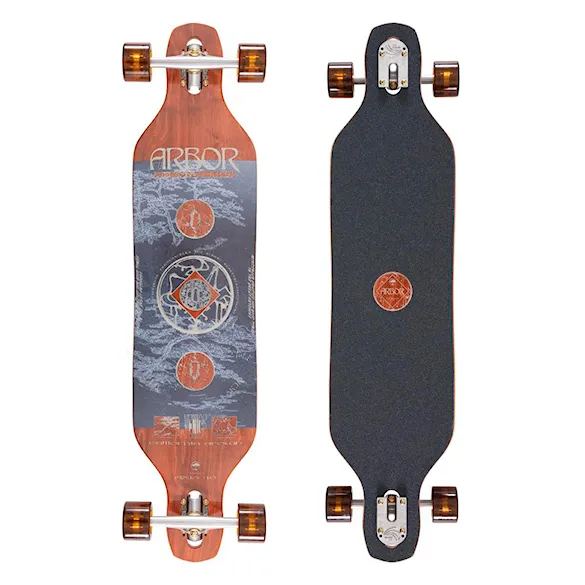 Longboard Arbor Journey Evergreen Axis 40 2026 - 1