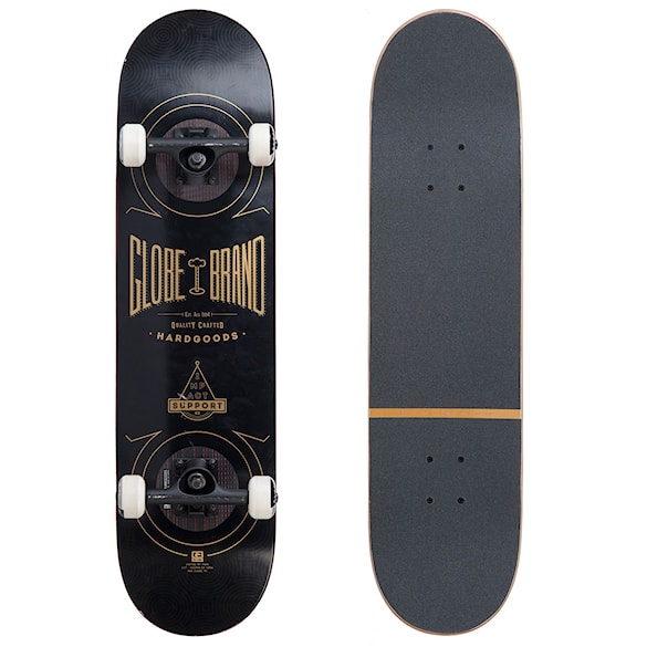 Skateboard Globe Banger black/gold - 1