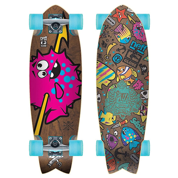 Longboard Globe Neff Sea Pals natural - 1