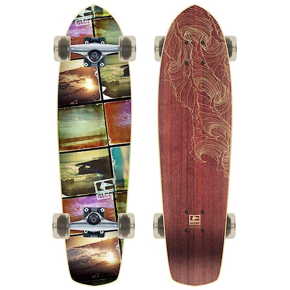 Longboard Globe Pulp multi - 1