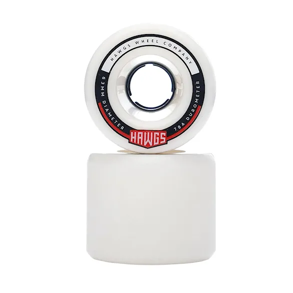 Longboard kolieska Hawgs Fattie Hawgs white - 2
