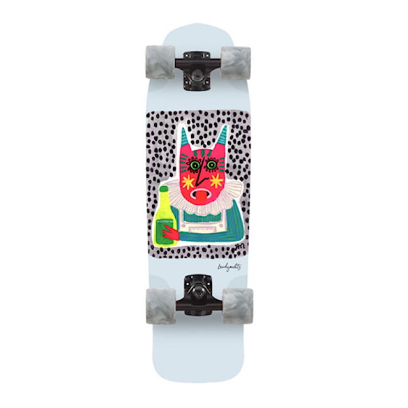 Longboard Landyachtz Dinghy Shape 9 Chartreuse 2026 - 4