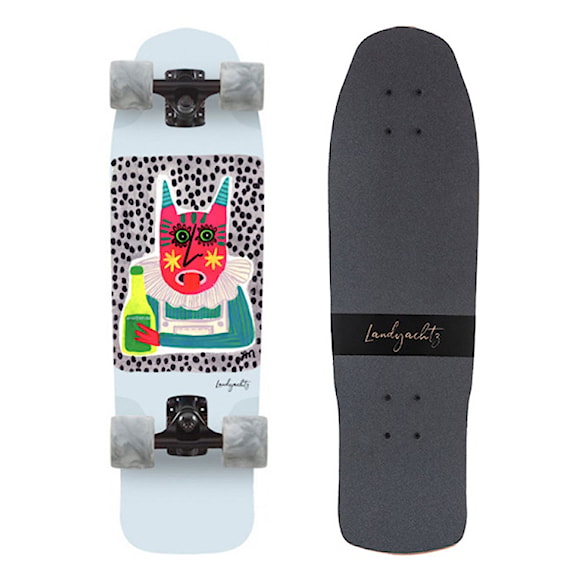 Longboard Landyachtz Dinghy Shape 9 Chartreuse 2026 - 1
