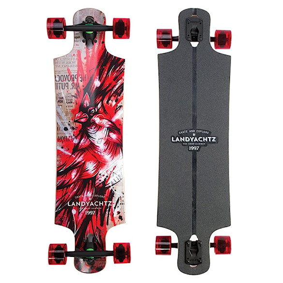 Longboard Landyachtz Maple Drop Hammer cardinal 2016 - 1