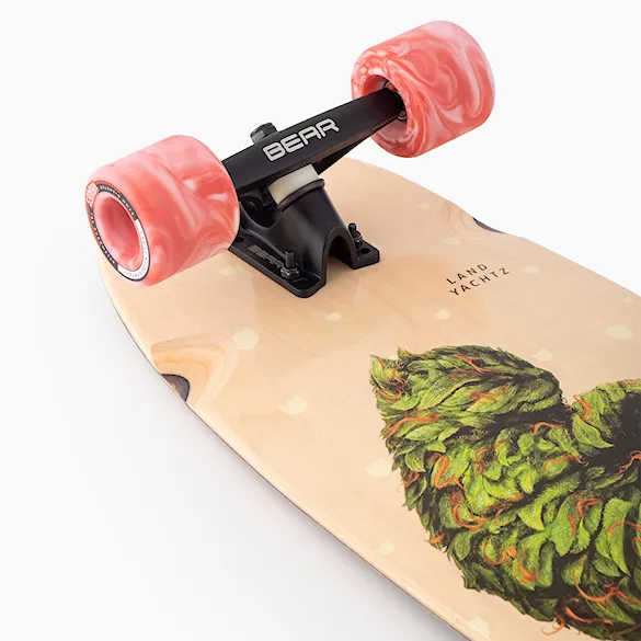 Longboard Landyachtz Tugboat Meowjiuana Ultra Carve 2026 - 5