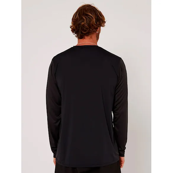 Lycra Follow Hybrid Tee L/S charcoal/black 2026 - 2