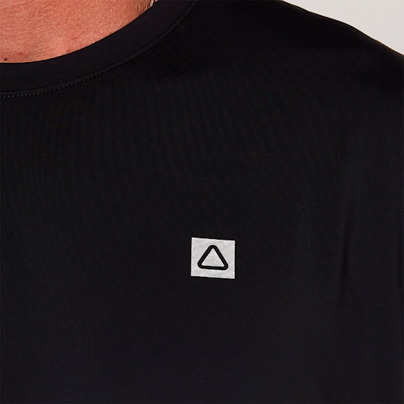 Lycra Follow Hybrid Tee L/S charcoal/black 2026 - 6