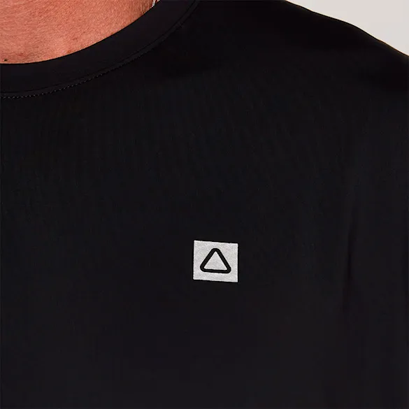 Lycra Follow Hybrid Tee L/S charcoal/black 2026 - 6