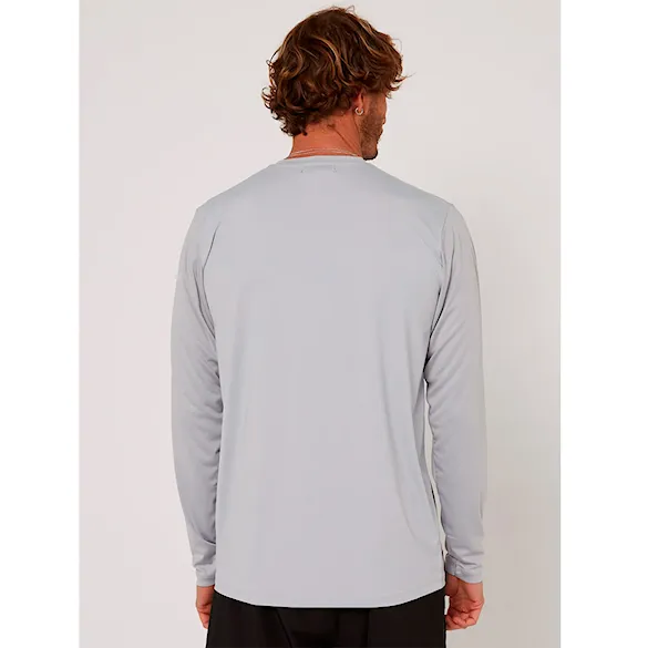 Lycra Follow Hybrid Tee L/S light grey 2026 - 2