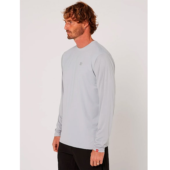 Lycra Follow Hybrid Tee L/S light grey 2026 - 3