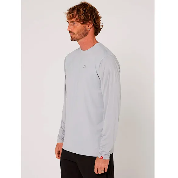 Lycra Follow Hybrid Tee L/S light grey 2026 - 3