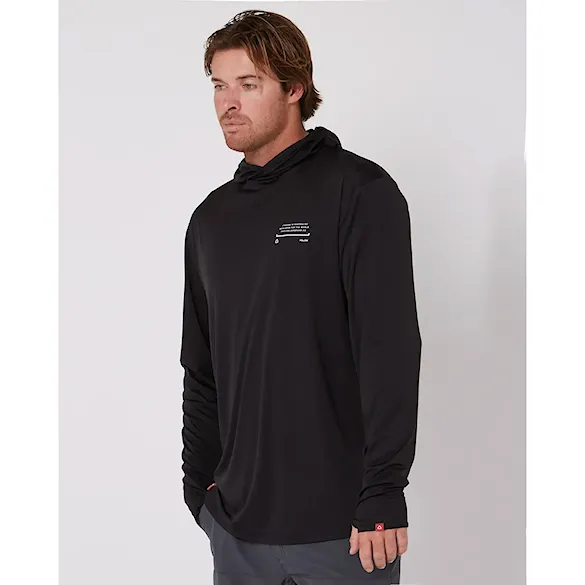 Lycra Follow Sun Hood L/S black 2026 - 3