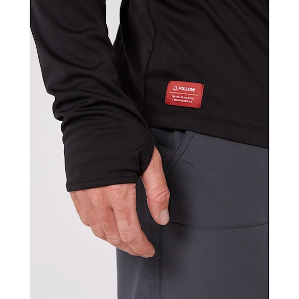 Lycra Follow Sun Hood L/S black 2026 - 7