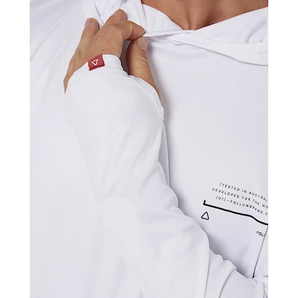 Lycra Follow Sun Hood L/S white 2026 - 9