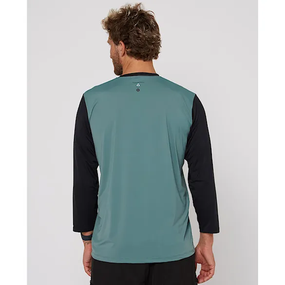 Lycra Follow Water Raglan 3/4 black/olive 2026 - 2