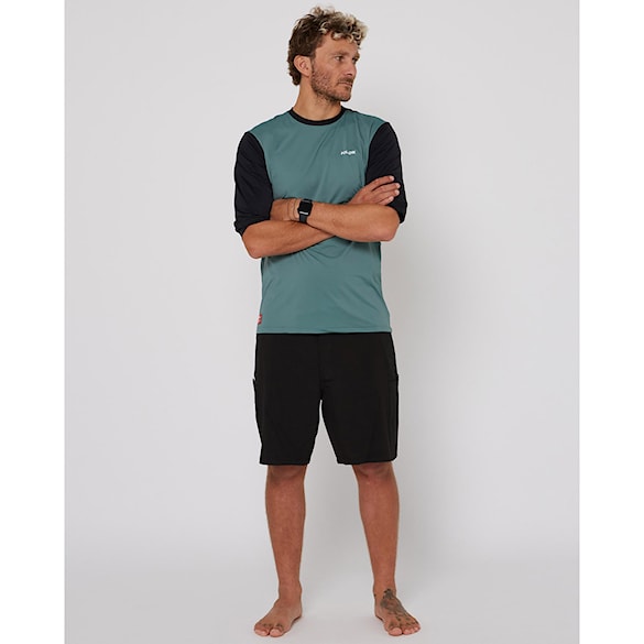 Lycra Follow Water Raglan 3/4 black/olive 2026 - 4