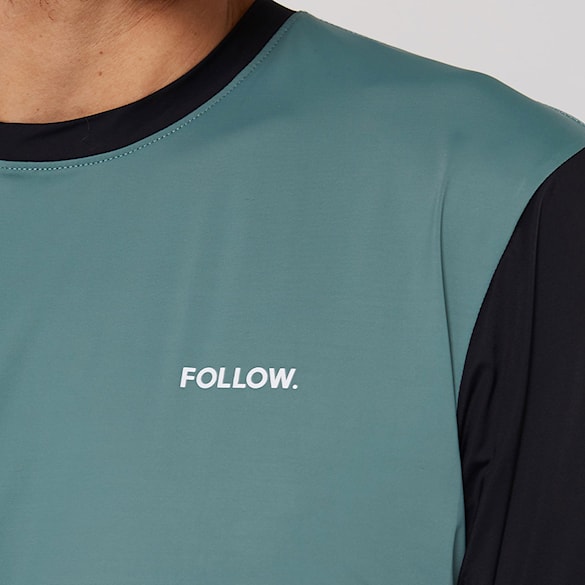 Lycra Follow Water Raglan 3/4 black/olive 2026 - 6