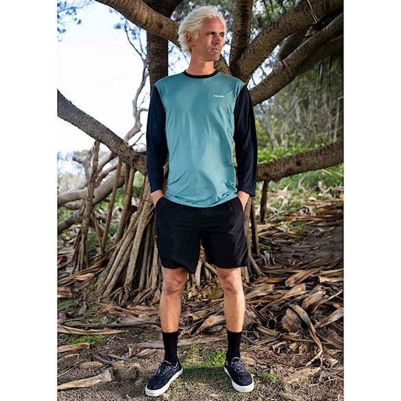Lycra Follow Water Raglan 3/4 black/olive 2026 - 8