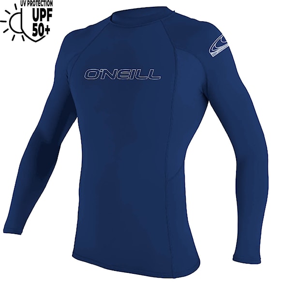 Lycra O'Neill Basic Skins L/S Rash Guard navy 2025 - 1