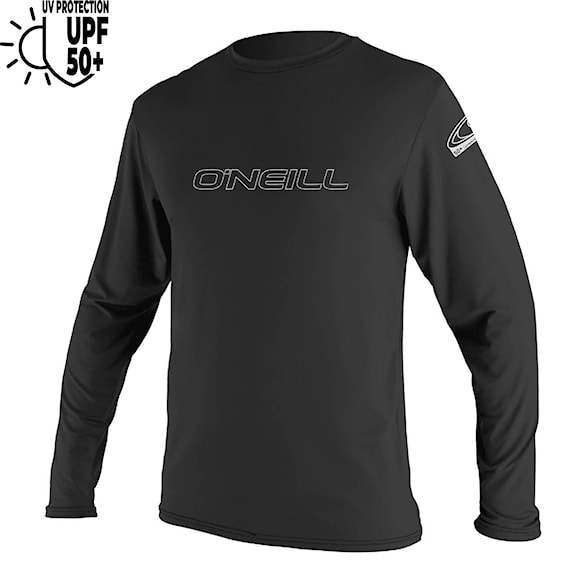 Lycra O'Neill Basic Skins L/S Sun Shirt black 2026 - 1