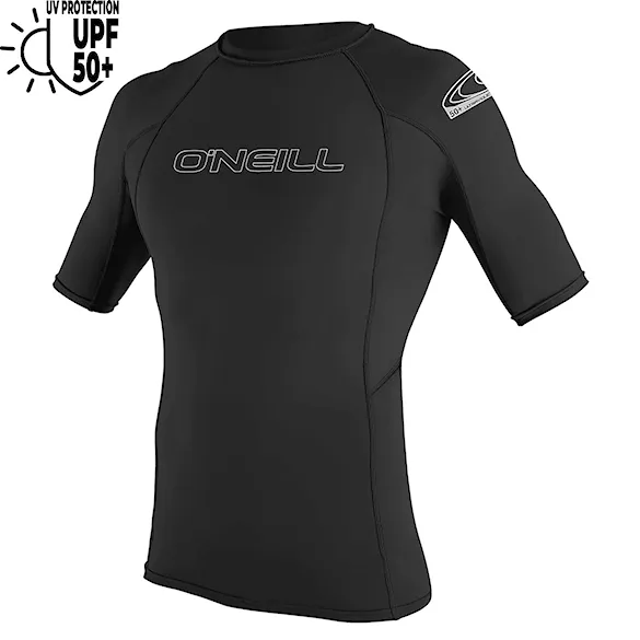 Lycra O'Neill Basic Skins S/S Rash Guard black 2026 - 1