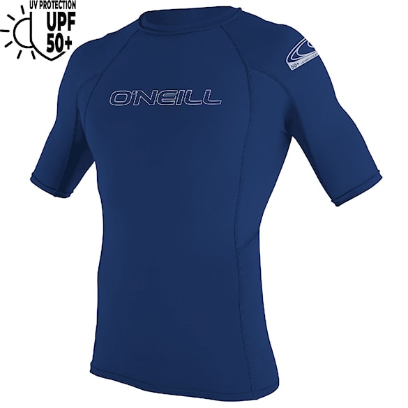 Lycra O'Neill Basic Skins S/S Rash Guard navy 2025 - 1
