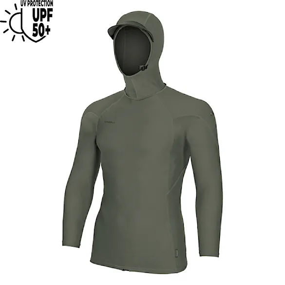 Lycra O'Neill Hyperfreak Skins L/S Rash Guard W/Hood chimera/chimera 2026 - 1