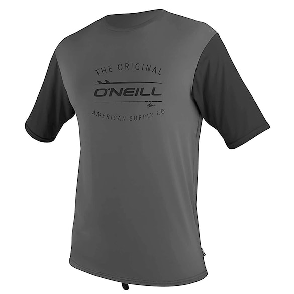 Lycra O'Neill Limited UV S/S Sun graphite/black 2020 - 1