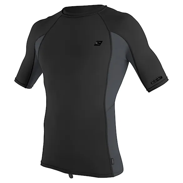 Lycra O'Neill Premium Skins S/S Rash Guard black/graphite/blackk 2025 - 1