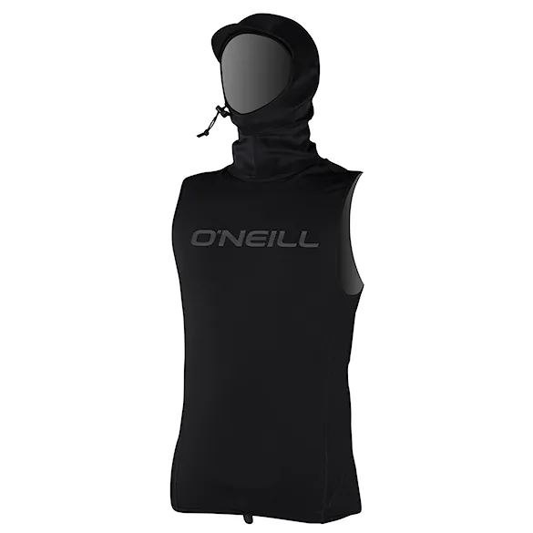 Lycra O'Neill Thermo-X Vest W/Neo Hood black - 1