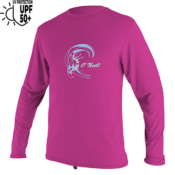 Lycra O'Neill Toddler O'zone L/S Sun Shirt Girl berry 2025 - 1