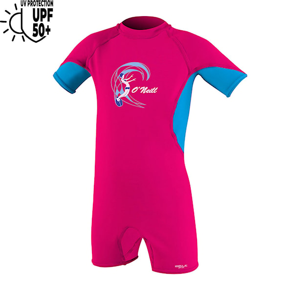 Lycra O'Neill Toddler O'zone UV Spring Girls watermelon/sky/white 2024 - 1