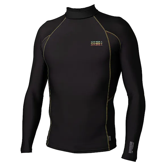Lycra O'Neill TRVLR Graphic Skins L/S Rash black/black:multi rasta 2025 - 1