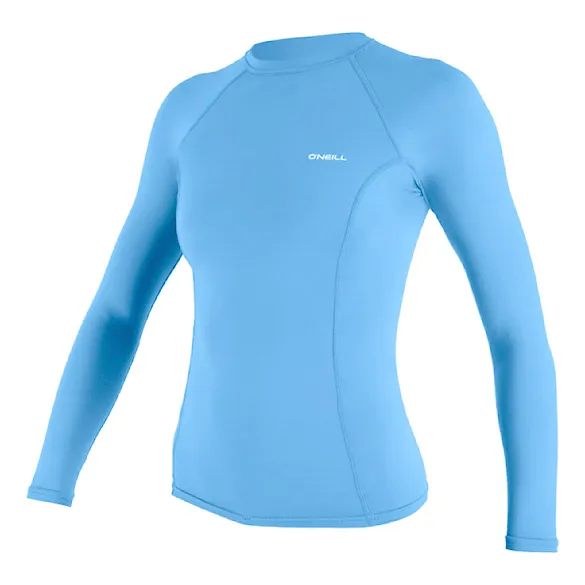Lycra O'Neill Wms Basic Skins L/S Rash Guard azurine 2026 - 1