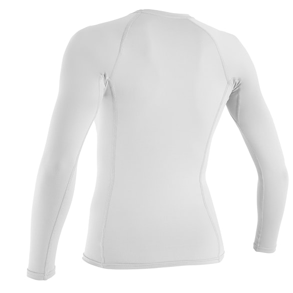 Lycra O'Neill Wms Basic Skins L/S Rash Guard white 2025 - 4